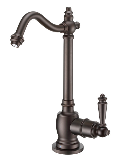 Whitehaus Point Of Use Cold Water Drinking Faucet With Traditional Swivel Spout - WHFH-C1006-ORB
