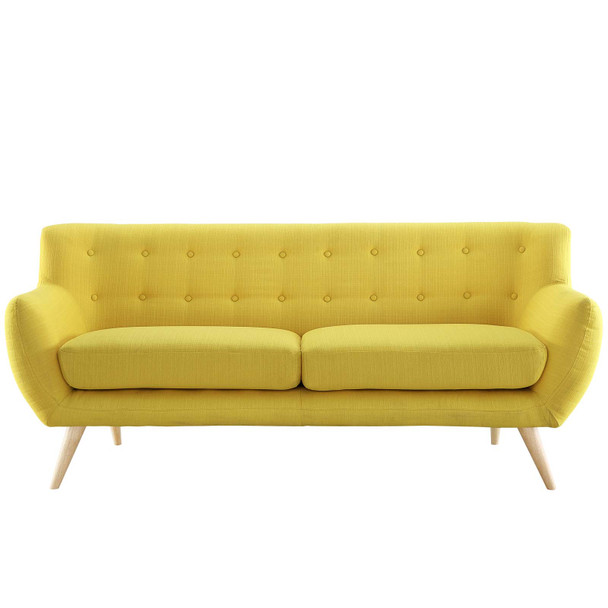 Modway Remark Upholstered Fabric Sofa EEI-1633-SUN Sunny