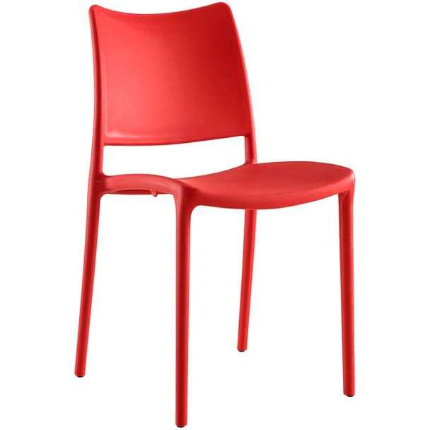 Modway Hipster Dining Side Chair EEI-1703-RED Red