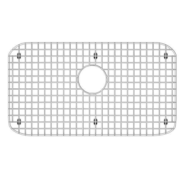 Whitehaus Stainless Steel Kitchen Sink Grid For Noah'S Sink Model WHNU2918REC - WHNU2918RECG