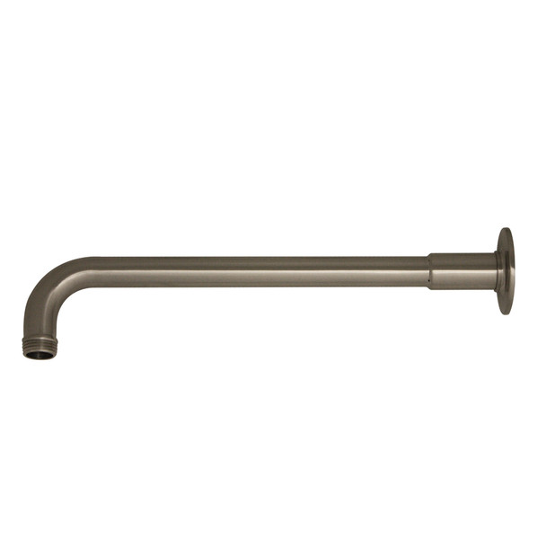 Whitehaus Showerhaus Solid Brass One-Piece Shower Arm With Decorative Faux Sleeve - WHSA350-1-BN