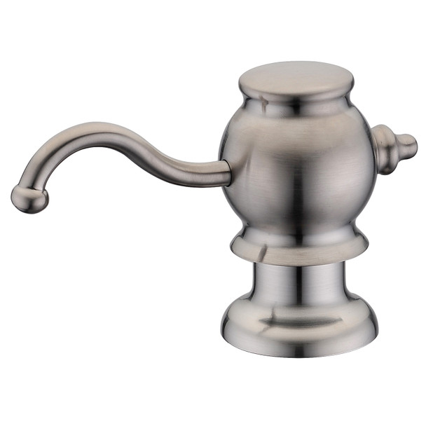 Whitehaus Solid Brass Soap/Lotion Dispenser - WHSD030-BN