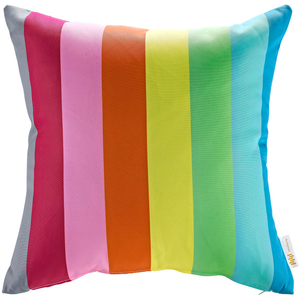 Modway Outdoor Patio Single Pillow EEI-2156-RAN Rainbow