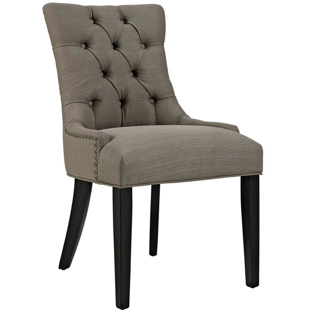 Modway Regent Tufted Fabric Dining Side Chair EEI-2223-GRA Granite