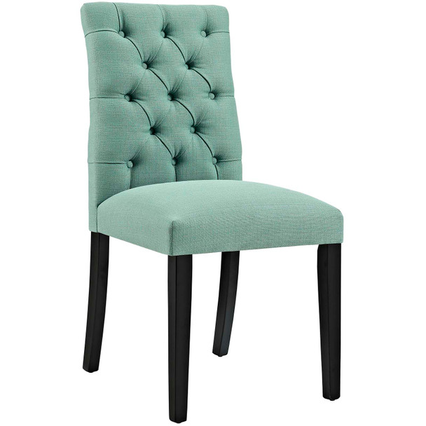 Modway Duchess Fabric Dining Chair EEI-2231-LAG Laguna