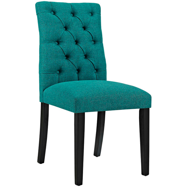 Modway Duchess Fabric Dining Chair EEI-2231-TEA Teal