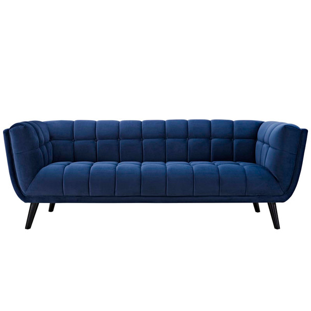 Modway Bestow Performance Velvet Sofa EEI-2731-NAV Navy