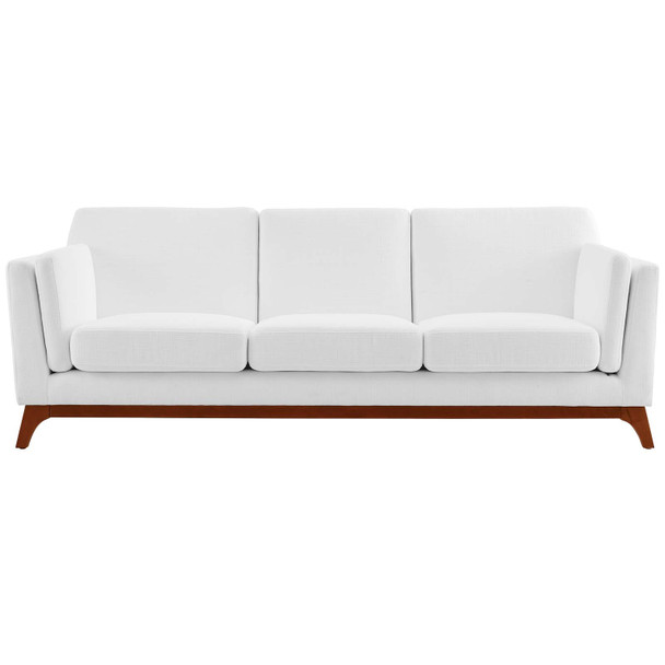 Modway Chance Upholstered Fabric Sofa EEI-3062-WHI White