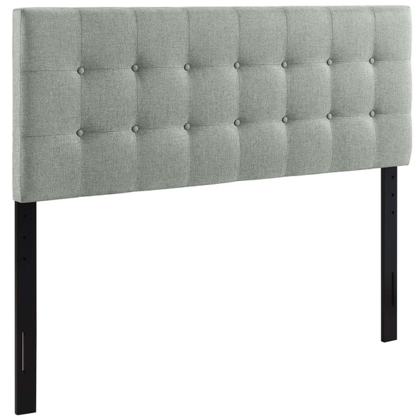 Modway Emily Full Upholstered Fabric Headboard MOD-5172-GRY Gray