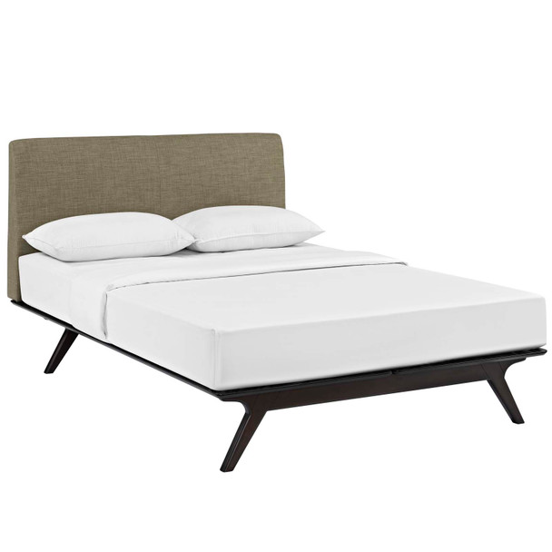 Modway Tracy Queen Bed MOD-5238-CAP-LAT Cappuccino Latte