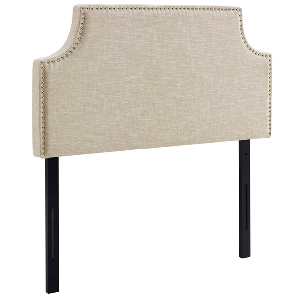 Modway Laura Twin Upholstered Fabric Headboard MOD-5390-BEI Beige