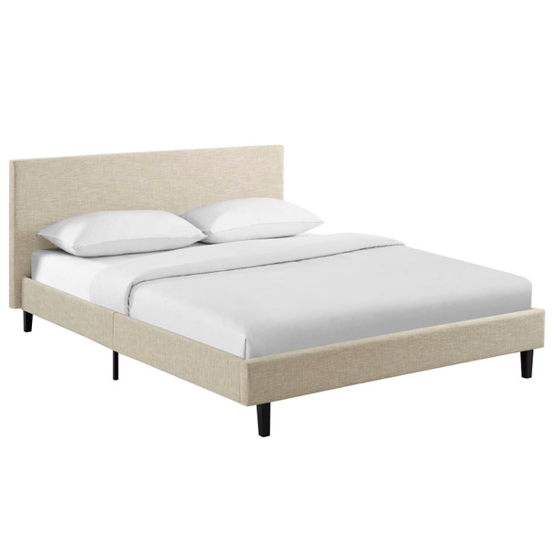 Modway Anya Queen Bed MOD-5420-BEI Beige