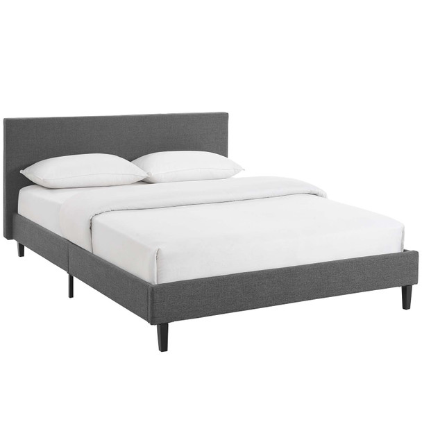 Modway Anya Queen Bed MOD-5420-GRY Gray