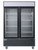 Quantum 2 glass door merchandiser freezer (front)