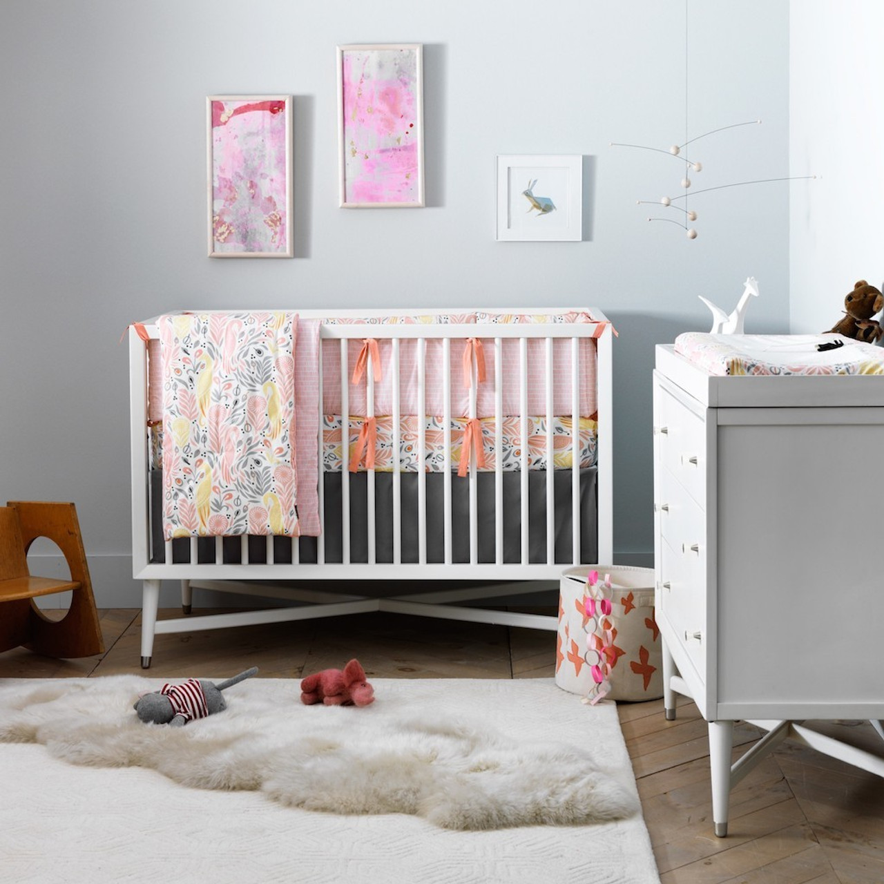 dwellstudio mid century crib conversion kit