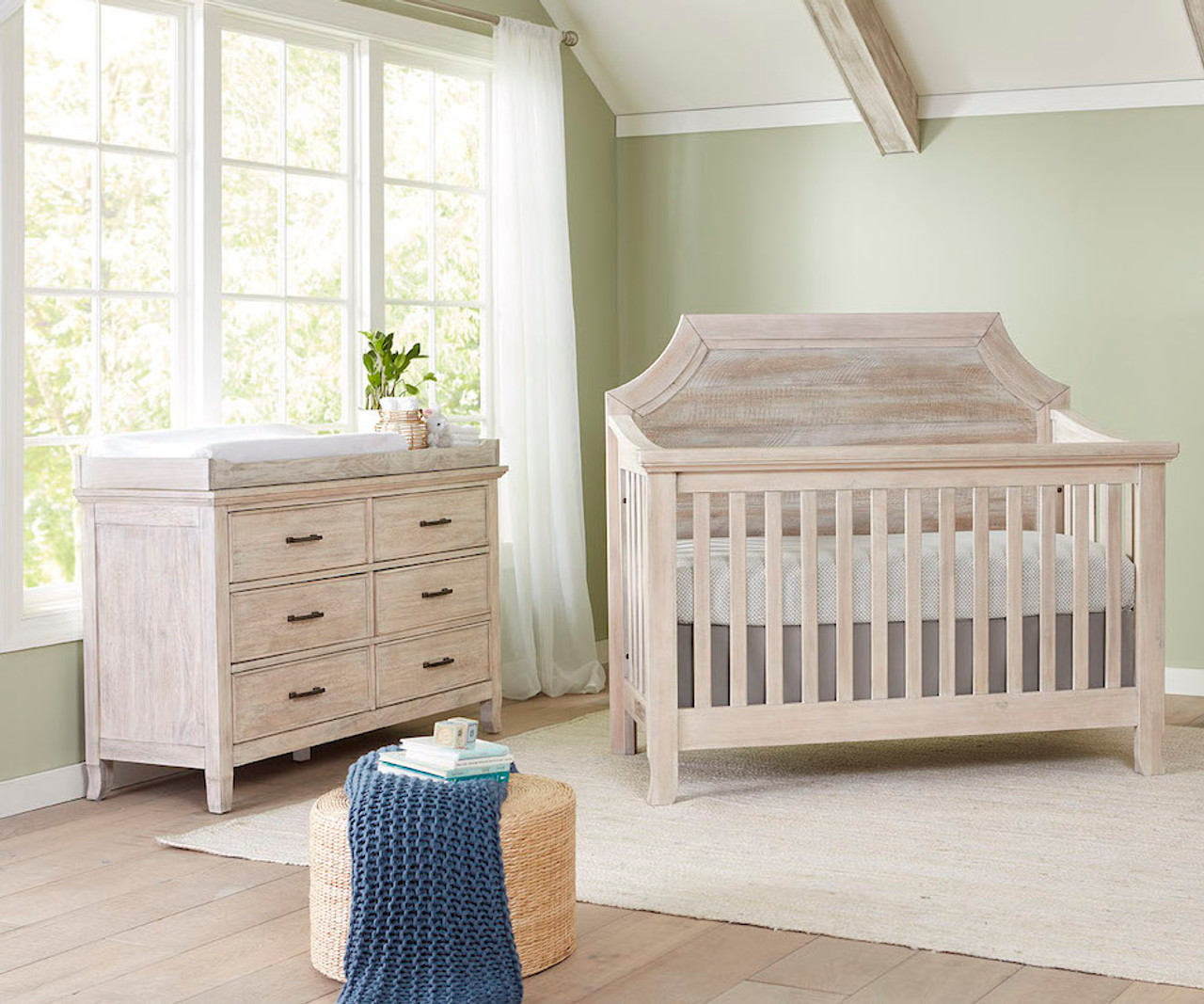 Stella Baby Child Remi Clip Crib Dresser 2 Pc Set Kids N Cribs