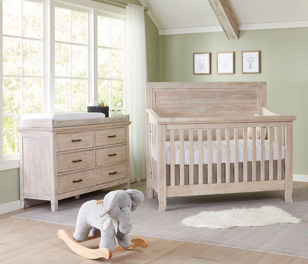 Stella Baby Child Remi Flat Crib Dresser 2 Pc Set Kids N Cribs