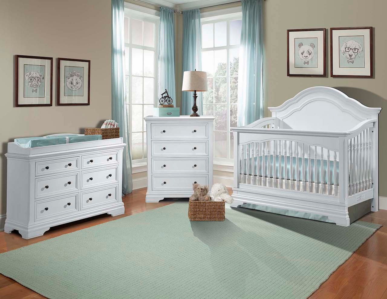 Stella Baby Child Athena Crib Dressers 3 Pc Set Kids N Cribs