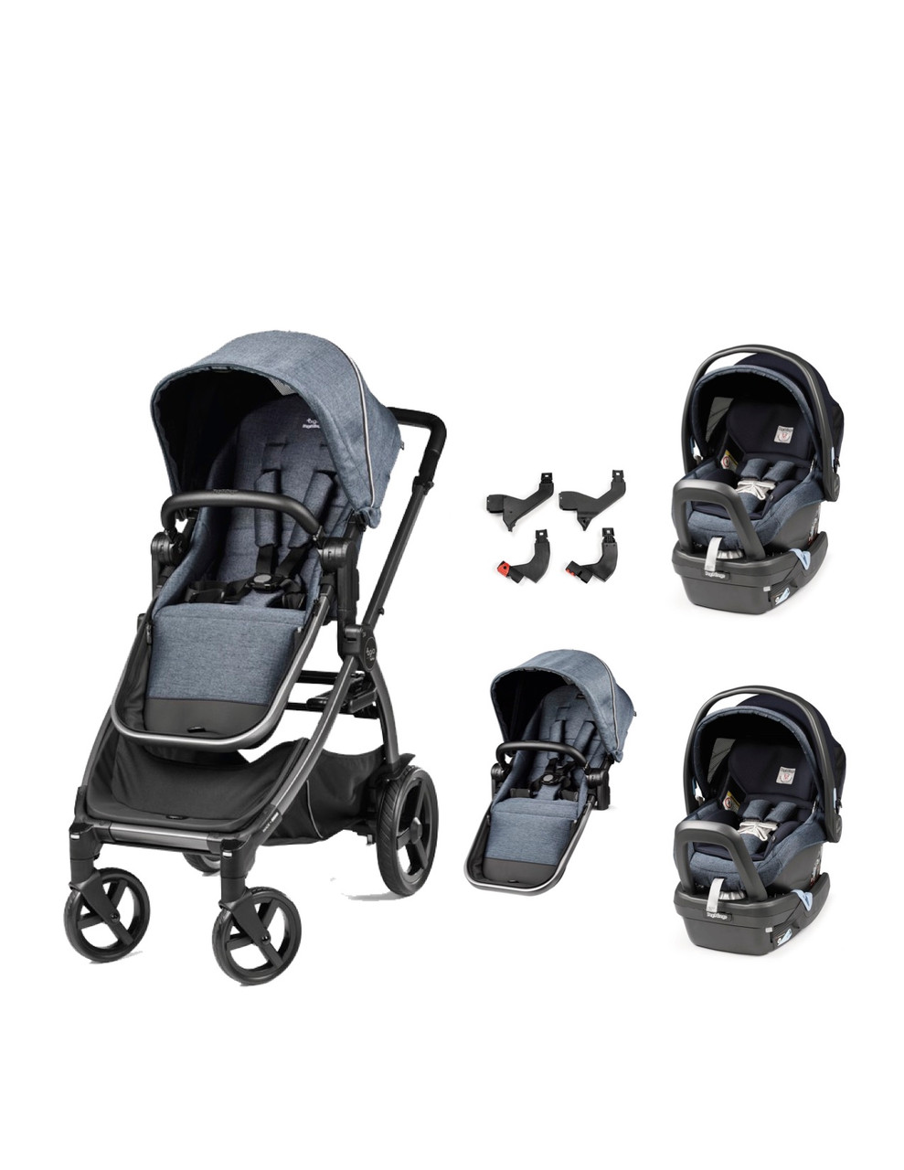 double stroller system