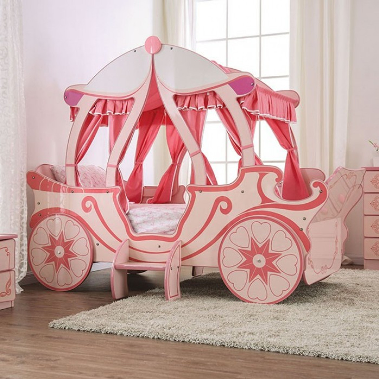 Princess twin shop car bed