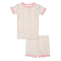 Magnetic Me Mon Cheri Organic Cotton Magnetic Pajama Short Set