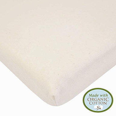 American Baby Co Organic Velour Crib Sheet Mocha Kids N Cribs