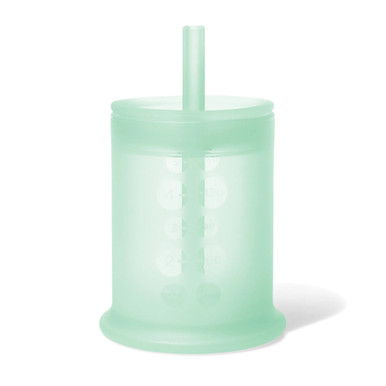 Olababy Silicone Training Cup with Lid + Straw