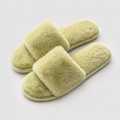 Plush Open-Toe Slippers – Soft Everyday Lounge Comfort