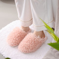 Plushy Luxe Fuzzy Slide Slippers – Ultra Soft Open-Back House Shoes