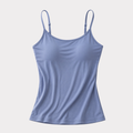 Modal Camisole with Built-In Shelf Bra – Adjustable Strap Essential
