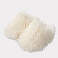 CloudFur Plush Slide Slippers – Extra Fluffy Cozy Home Shoes
