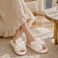 Women’s sheer-bow slippers alternate view