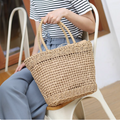 Breezewood Open Weave – Lightweight Handwoven Basket Tote