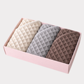 Waffle Hand Towel Gift Box – 3-Piece Everyday Spa Set