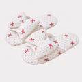 Cotton Bow House Slippers – Soft Everyday Comfort