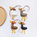 Leather Duck Bag Charm – Whimsical Everyday Accent