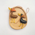 Leather Duck Bag Charm – Whimsical Everyday Accent