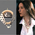 Pearl Scarf Necklace – Effortless Everyday Elegance