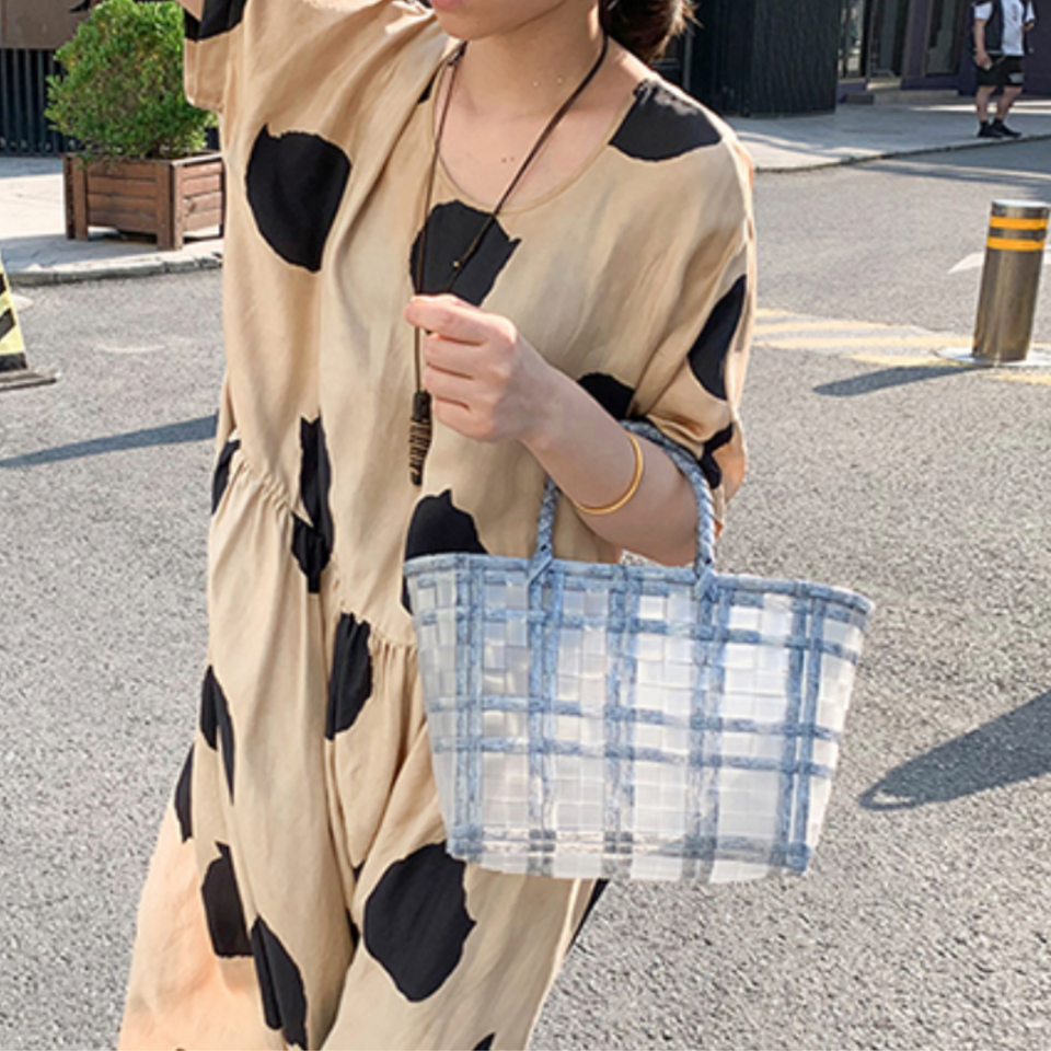 Durable Grocery Shopping Basket Multi-Purpose Fashion Totes Grocery Bags Reusable Washable Tote Bag Tote Bag Shoulder Tote Stylish Tote Bag