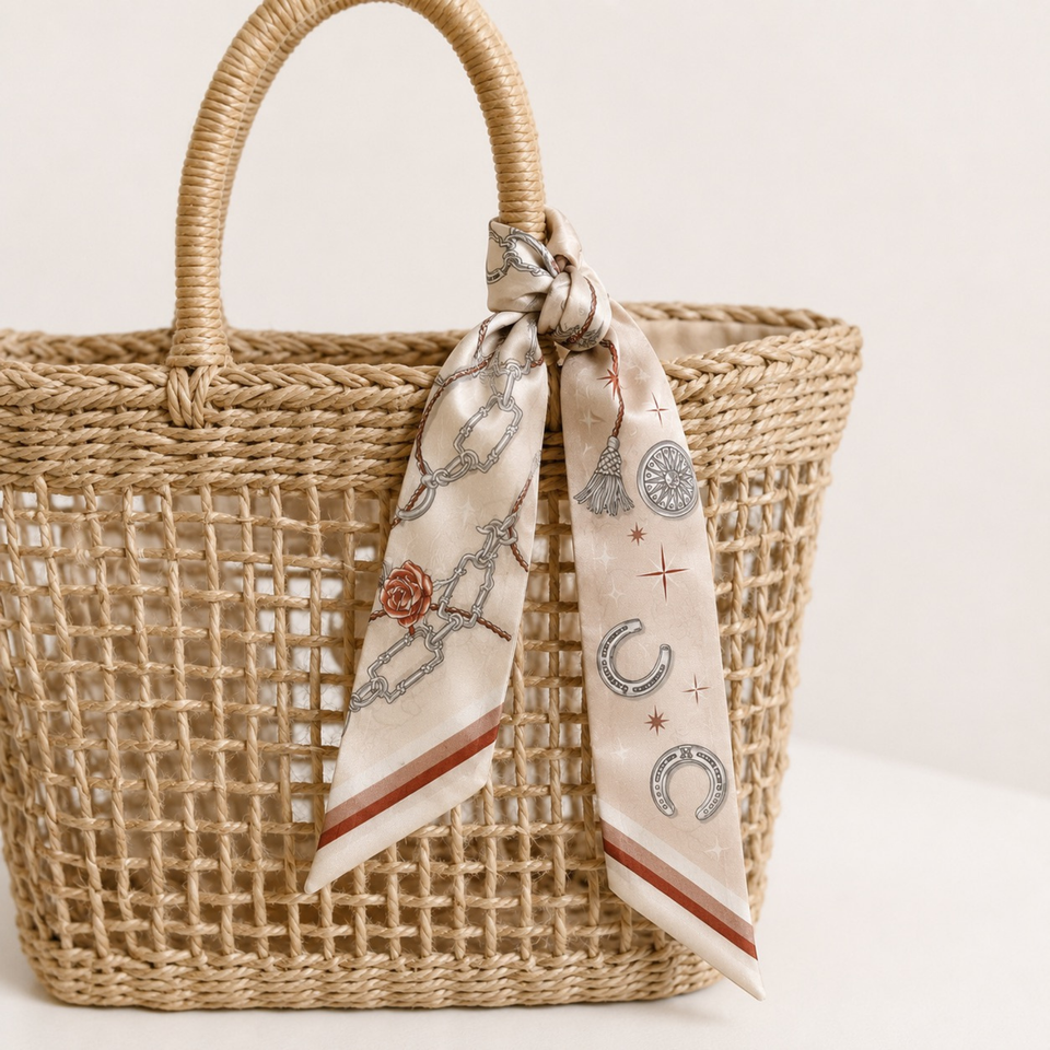 Handwoven Market Tote – Lightweight Natural Basket Bag
