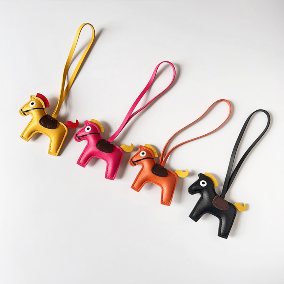 Leather Horse Bag Charm – Carry a Little Luck