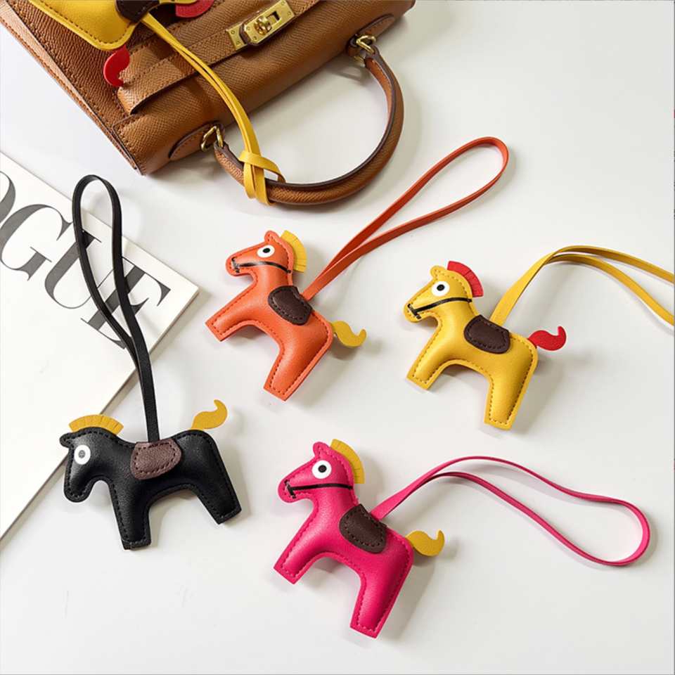 Leather Horse Bag Charm – Carry a Little Luck