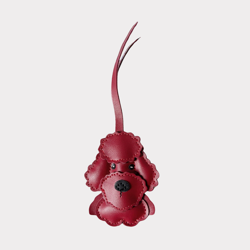 Leather Poodle Bag Charm – Everyday Joy Companion