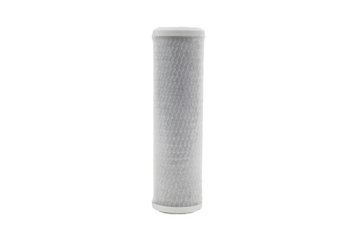 Carbon flush filter