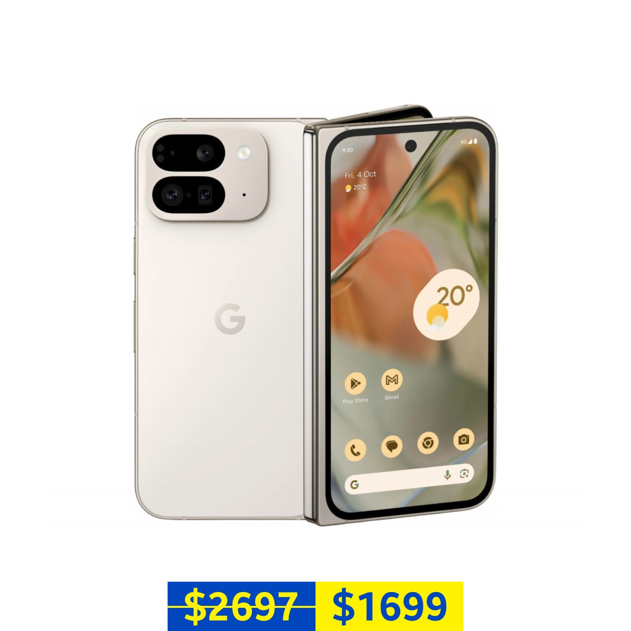 Google Pixel 9 Pro Fold 256GB (Porcelain)