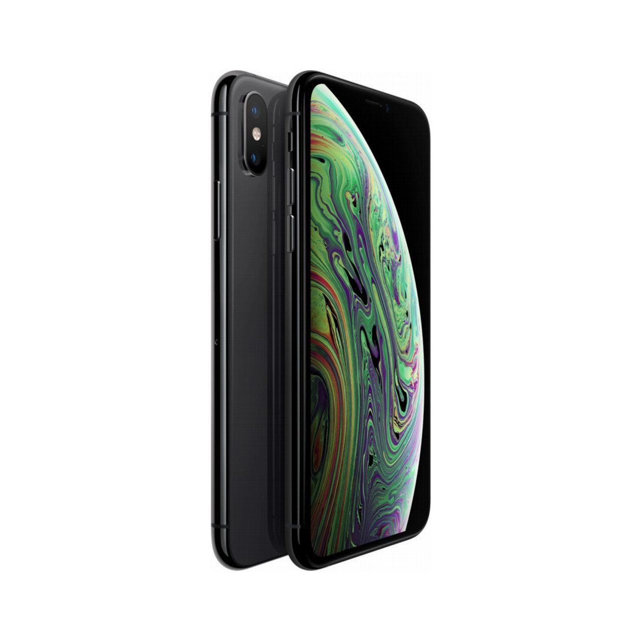 スマートフォン本体 iPhone - iPhone Xs Space Gray 64GB Apple iPhone Xs - Fully Unlocked, 64GB Space Gray (Renewed)