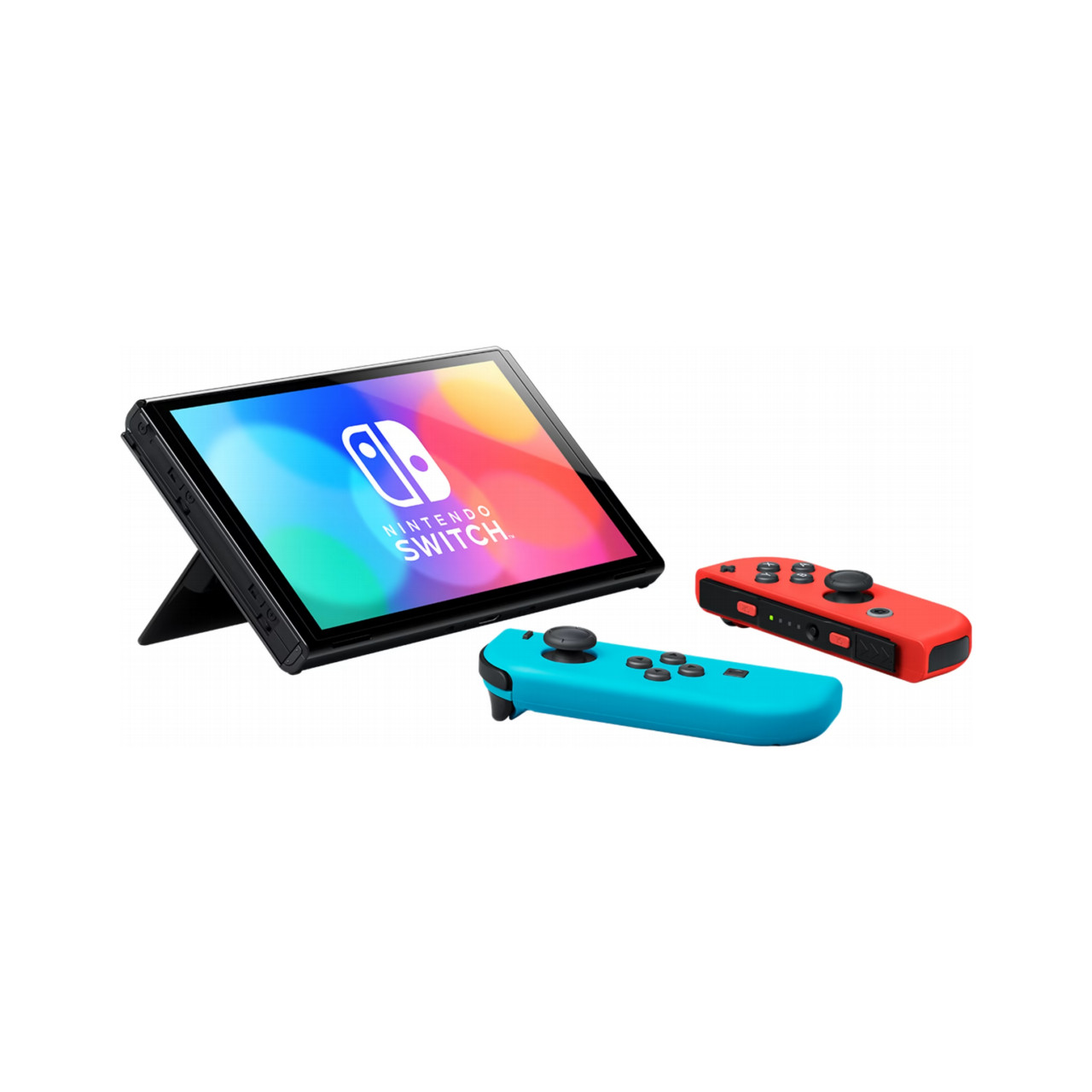 Nintendo Switch - OLED Model (Neon Blue & Neon Red Set)