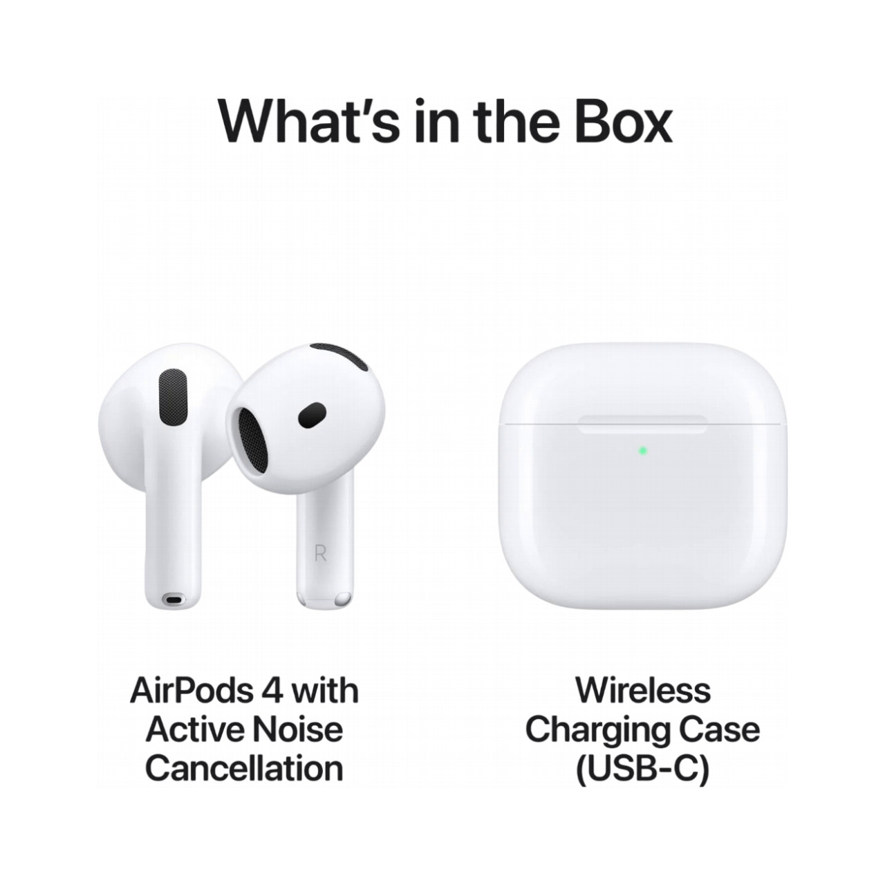 Apple AirPods 4 (4th Generation) with Active Noise Cancellation (ANC)