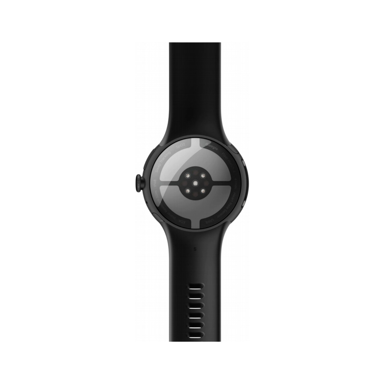 Google Pixel Watch 4 41mm Matte Black Aluminium Case with Obsidian 
