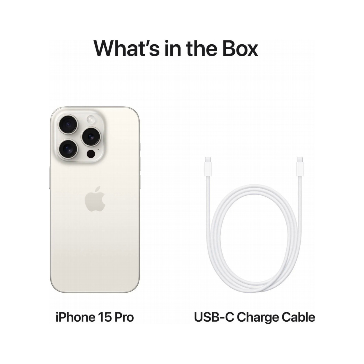 Apple iPhone 15 Pro 128GB White Titanium (MTUW3ZP/A)